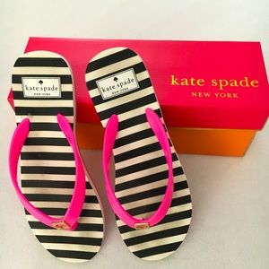Kate Spade Gulabi Stripe Flip Flops